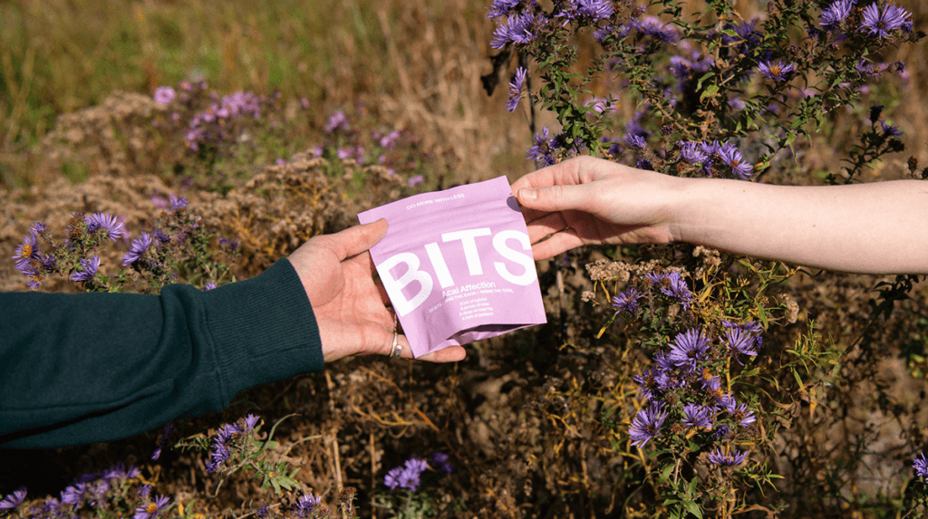Bits Acai Affection Passed Between Hands, Purple Wildflowers
